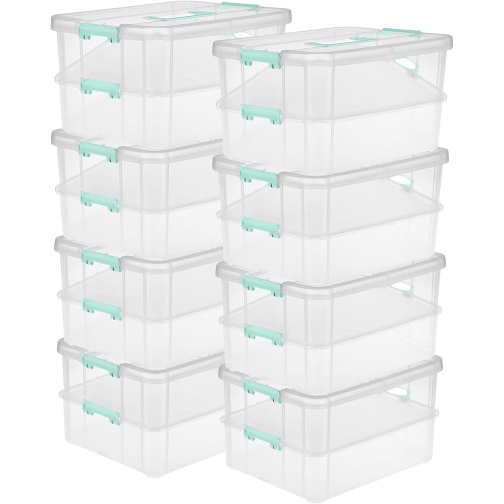Art X Craft - 8-Pack Stack & Carry, 2 Layer