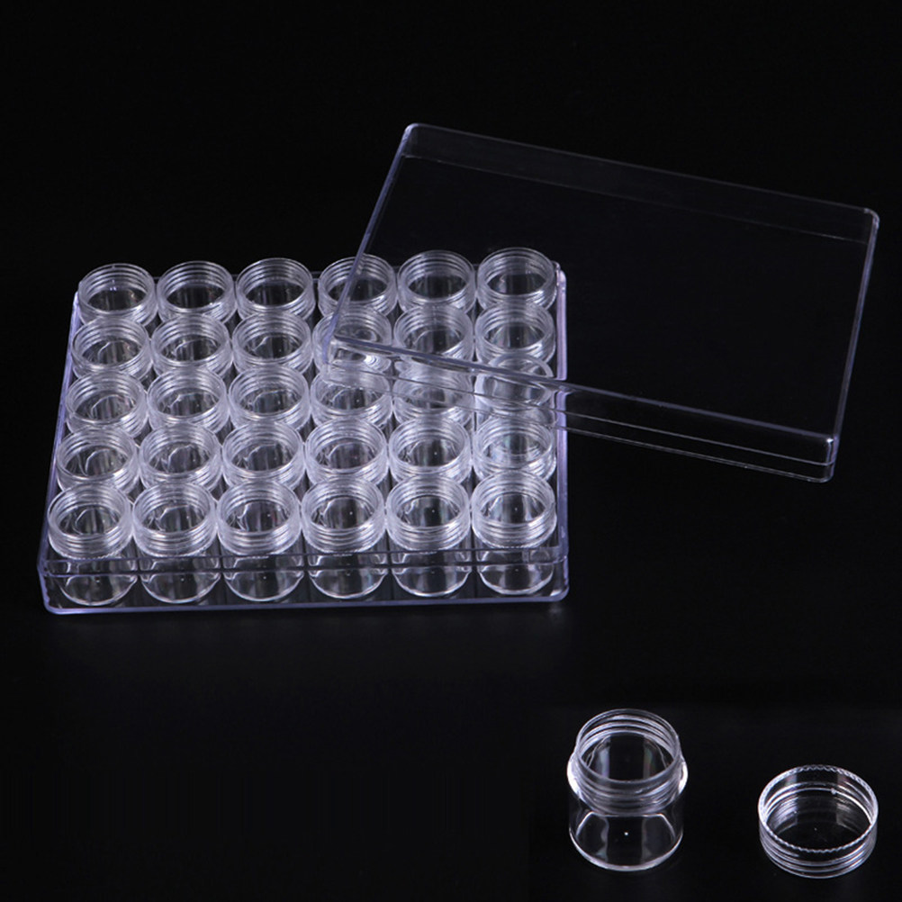 The Art And Craft Of Jewelry - Jewelry Storage Box Transparent Bead Organizer
