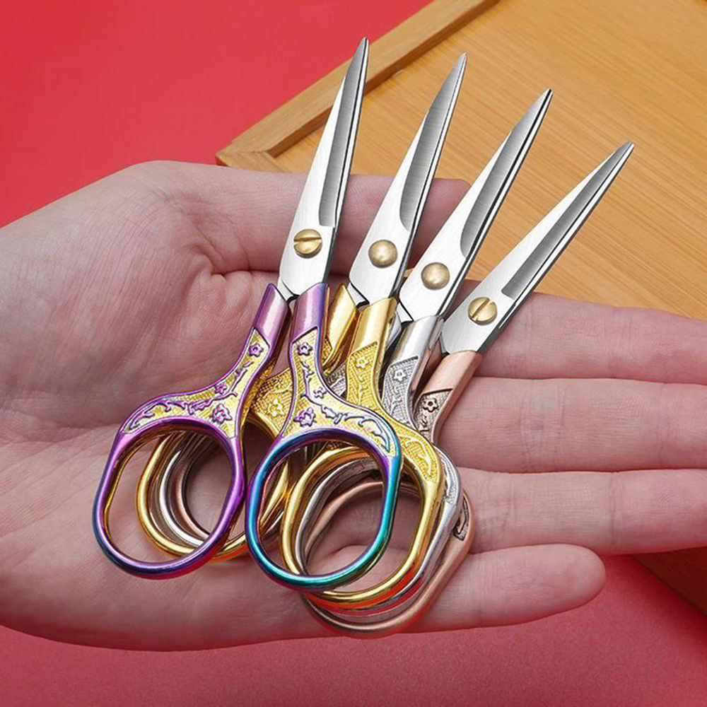 Art Craft Yarn - Sewing Scissors Vintage Chinese Style Stainless