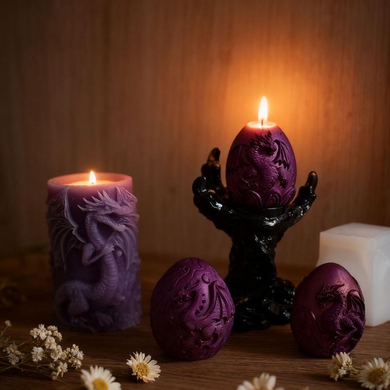 Art Craft Dinosaurs - Dragon Egg And Dinosaur Silicone Mold