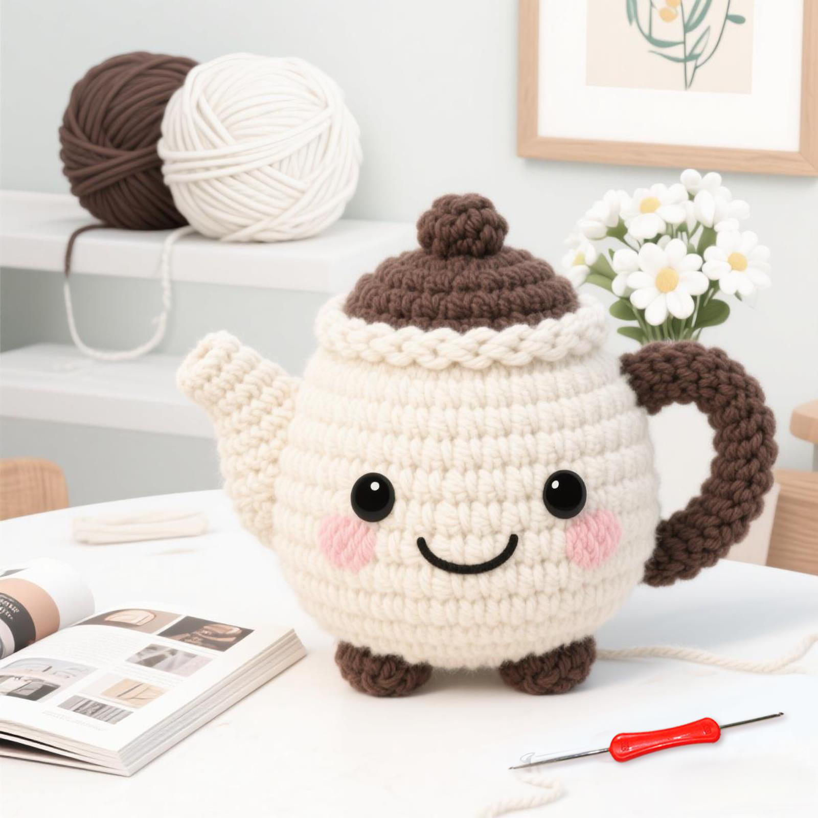 Art Craft Yarn - YAMAXIN 1PC DIY Crochet Kit for