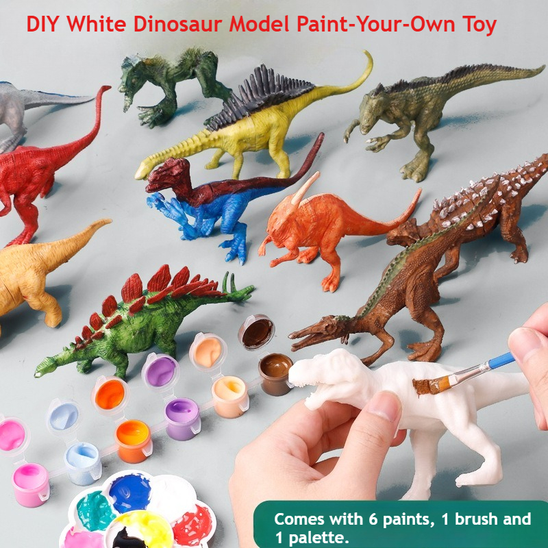 Art Craft Dinosaurs - Paint Your Own Dinosaur Kit 8