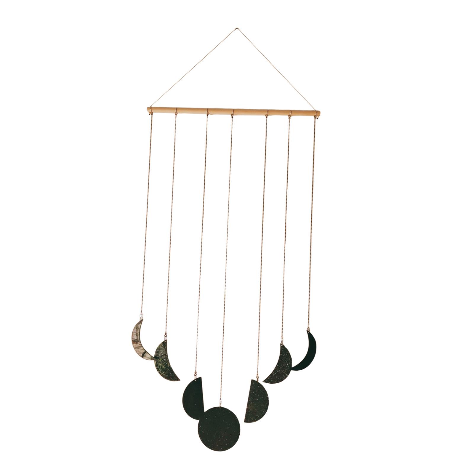 Art And Craft For Nursery - Moon Phase Wall Hanging Decor Boho
