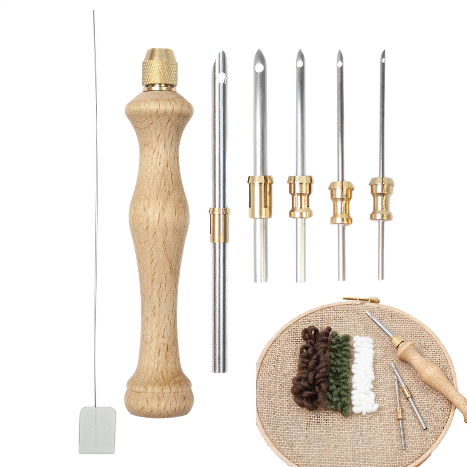 Art Craft Yarn - Punch Needle Tool Kit With Threader