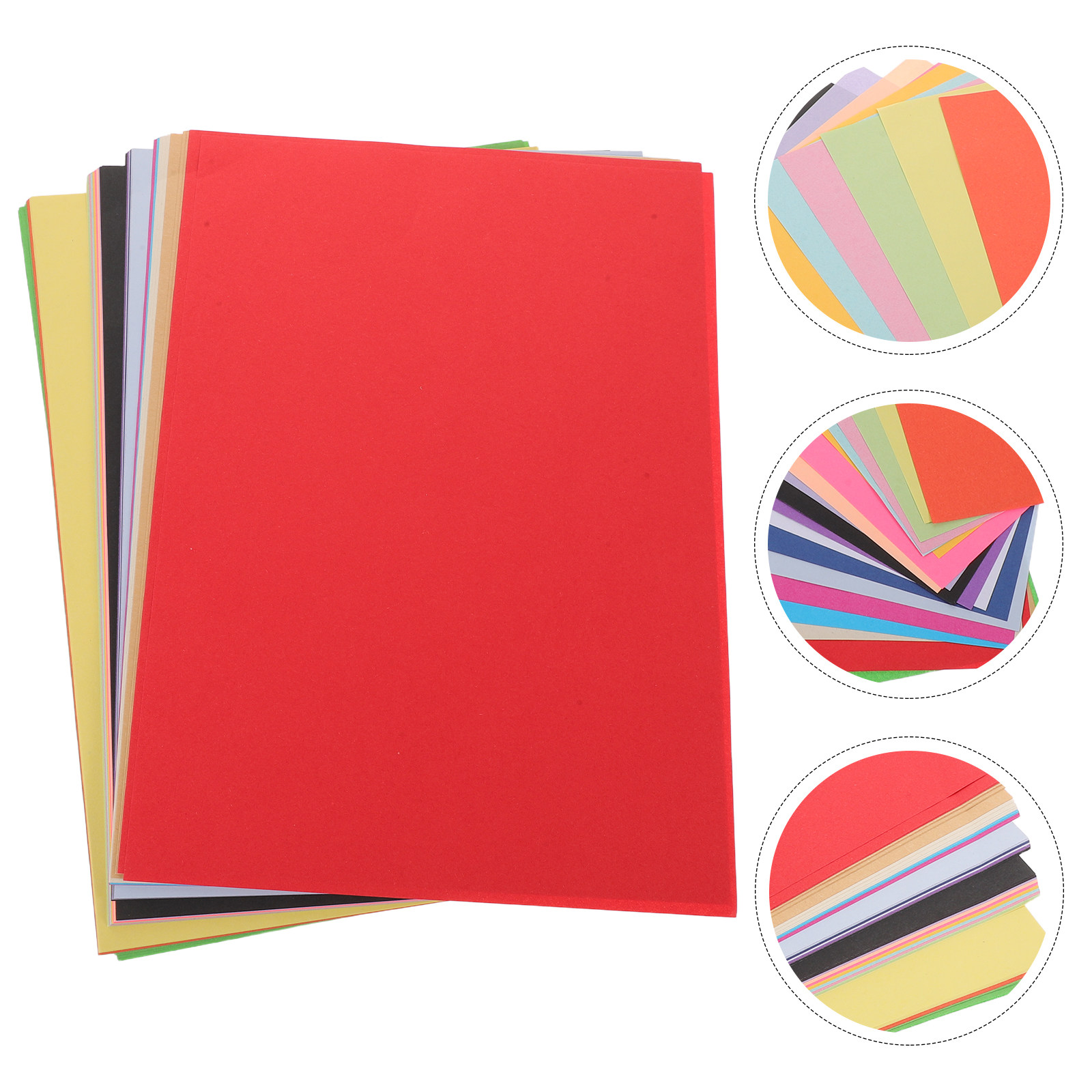 Art Craft Activities - 200Pcs A4 Double-Sided Colored Origami Paper