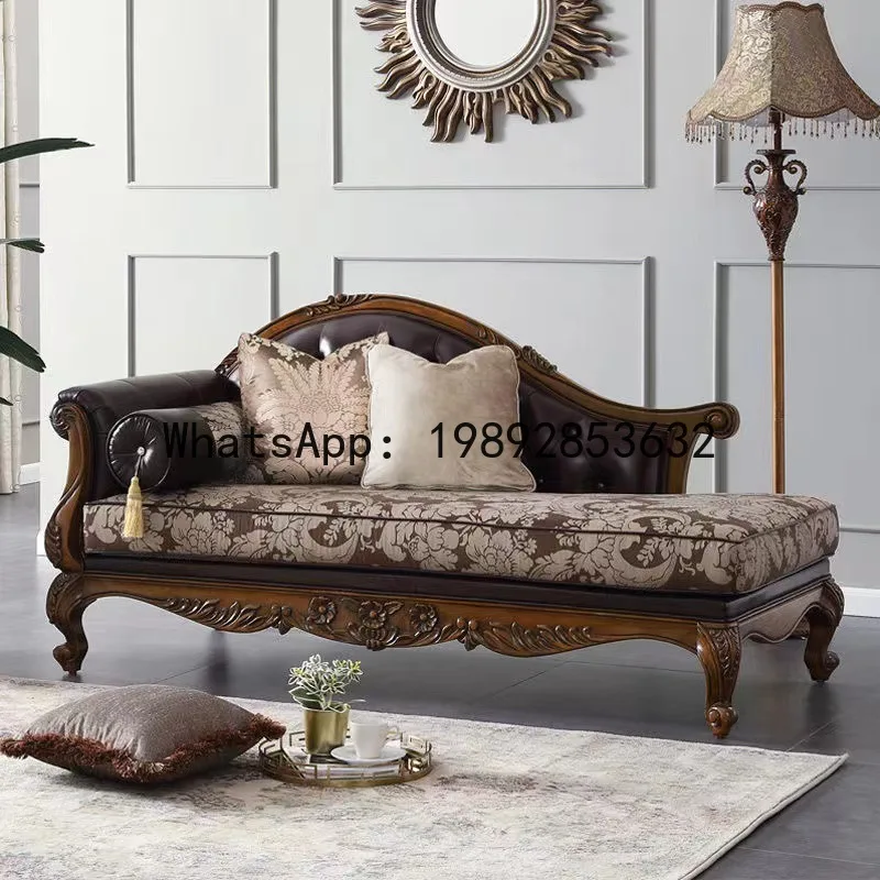 Art & Craft Kids Salon - H5.15 all-solid wood sofa leather art