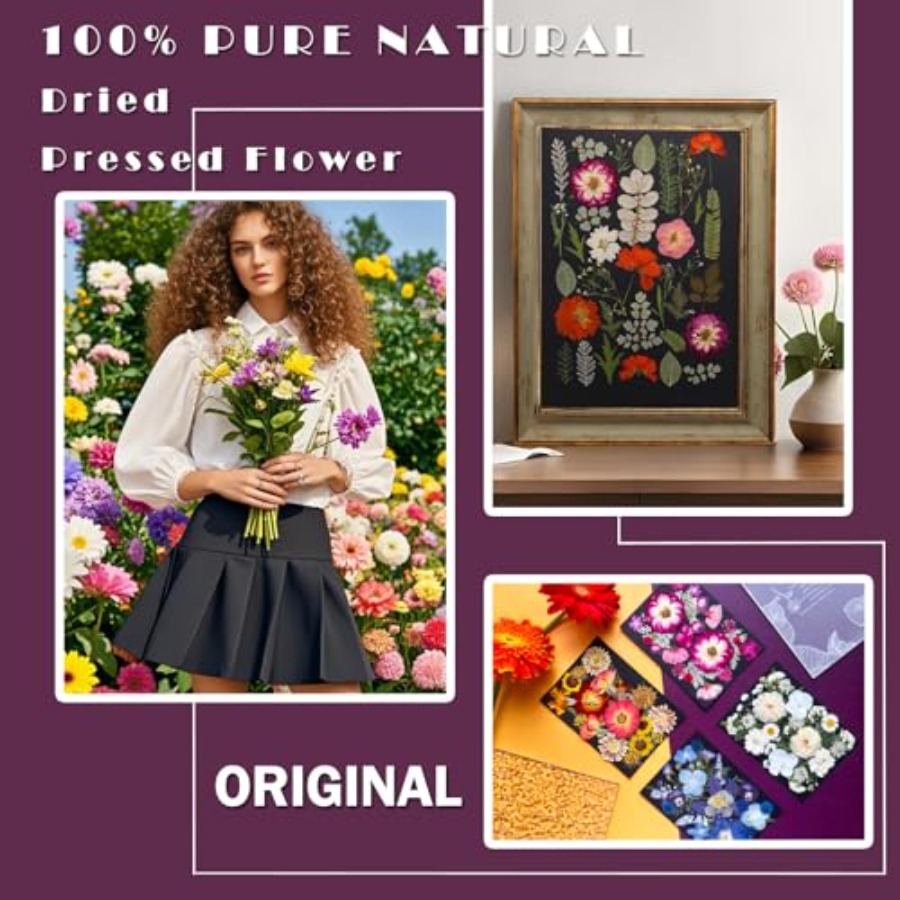 Pressed Dried Flowers for Resi - The Art And Craft Of Jewelry review and price