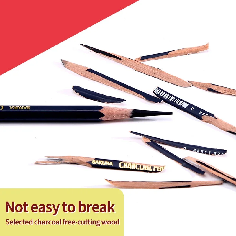 SAKURA Charcoal Pencil Sketchi - Sketching Charcoal Set review and price
