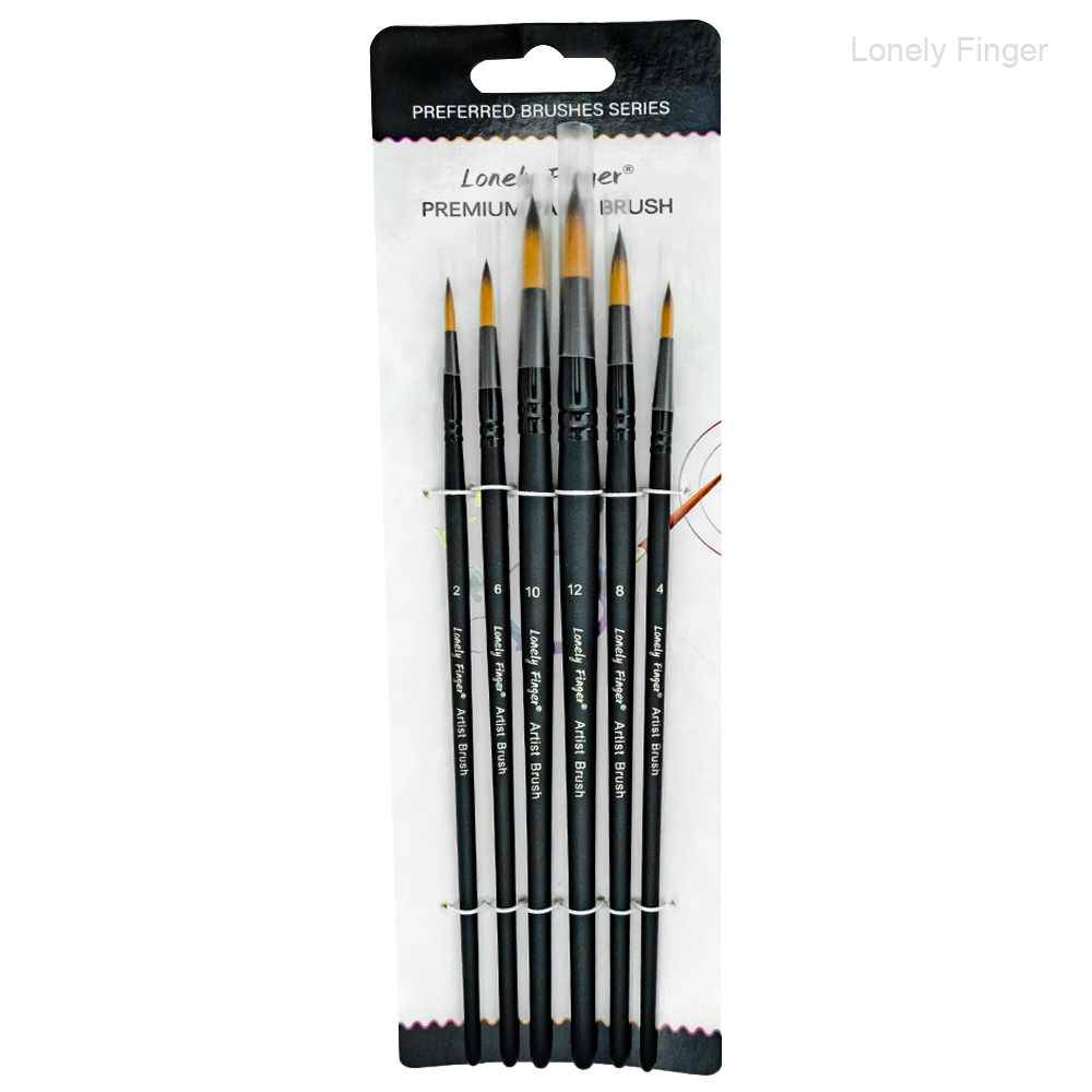 Round Pointed Tip Paint Brushe - Gouache Paint Set review and price