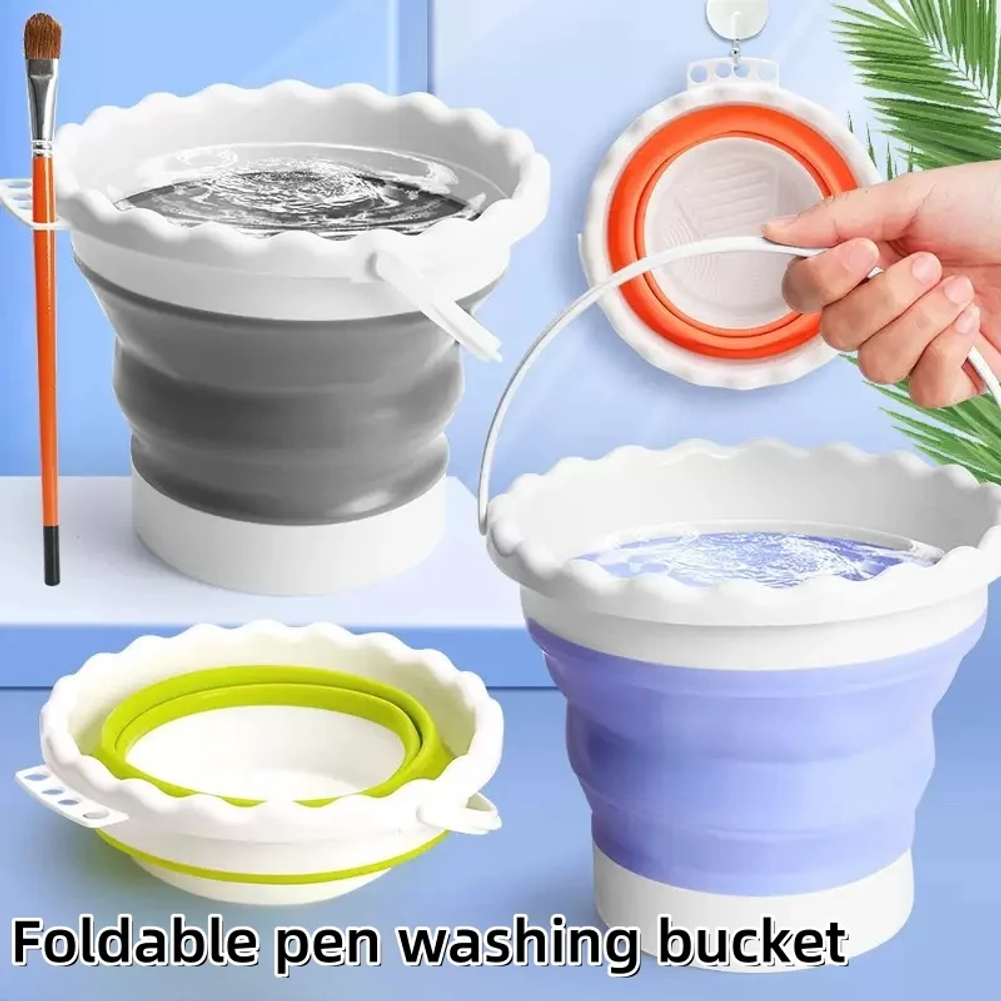 Collapsible Foldable Paint Bru - Art & Craft Kids Salon review and price