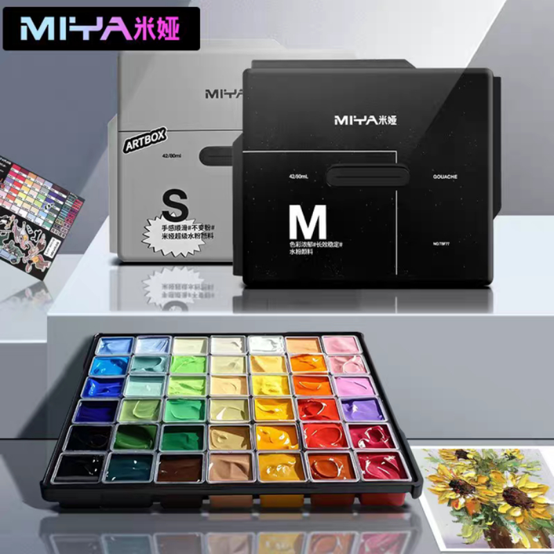 MIYA Gouache Paint Jelly Set M - Gouache Paint Set review and price