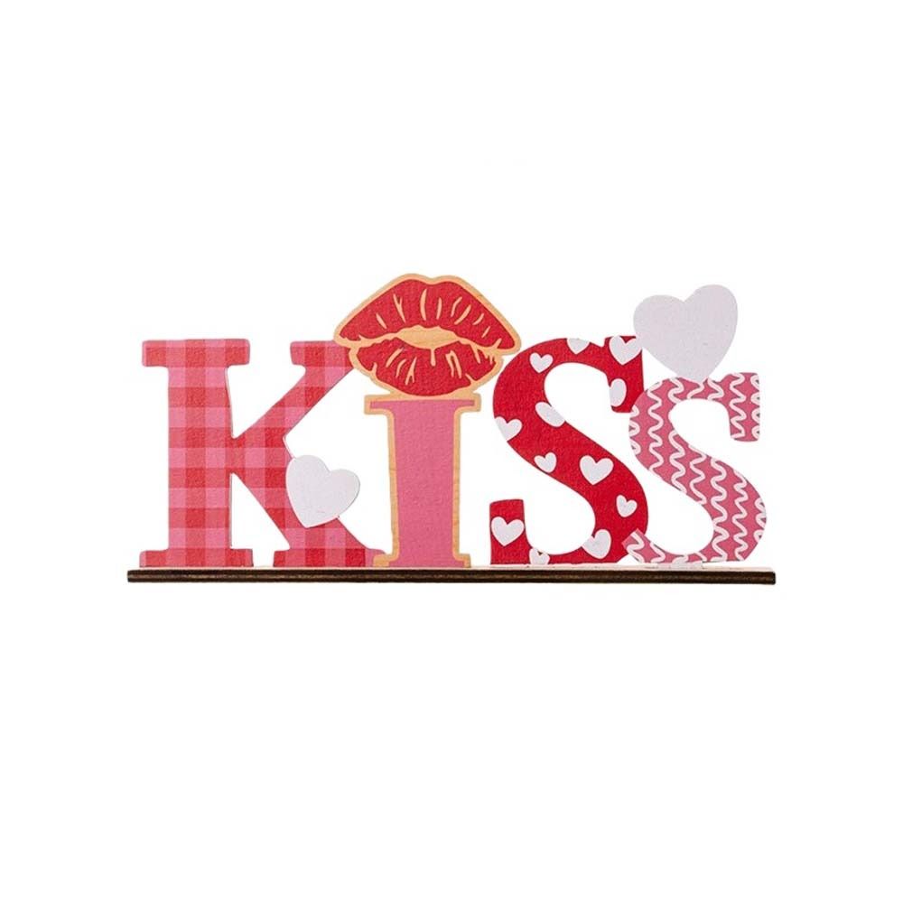 LOVE KISS Love Wood Knot Ornam - Art And Craft Valentine review and price