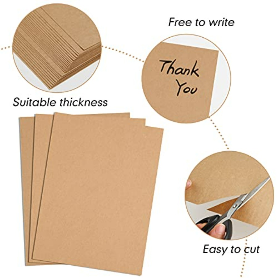 60 Sheets Kraft Paper 8.5 x 11 - Art X Craft review and price
