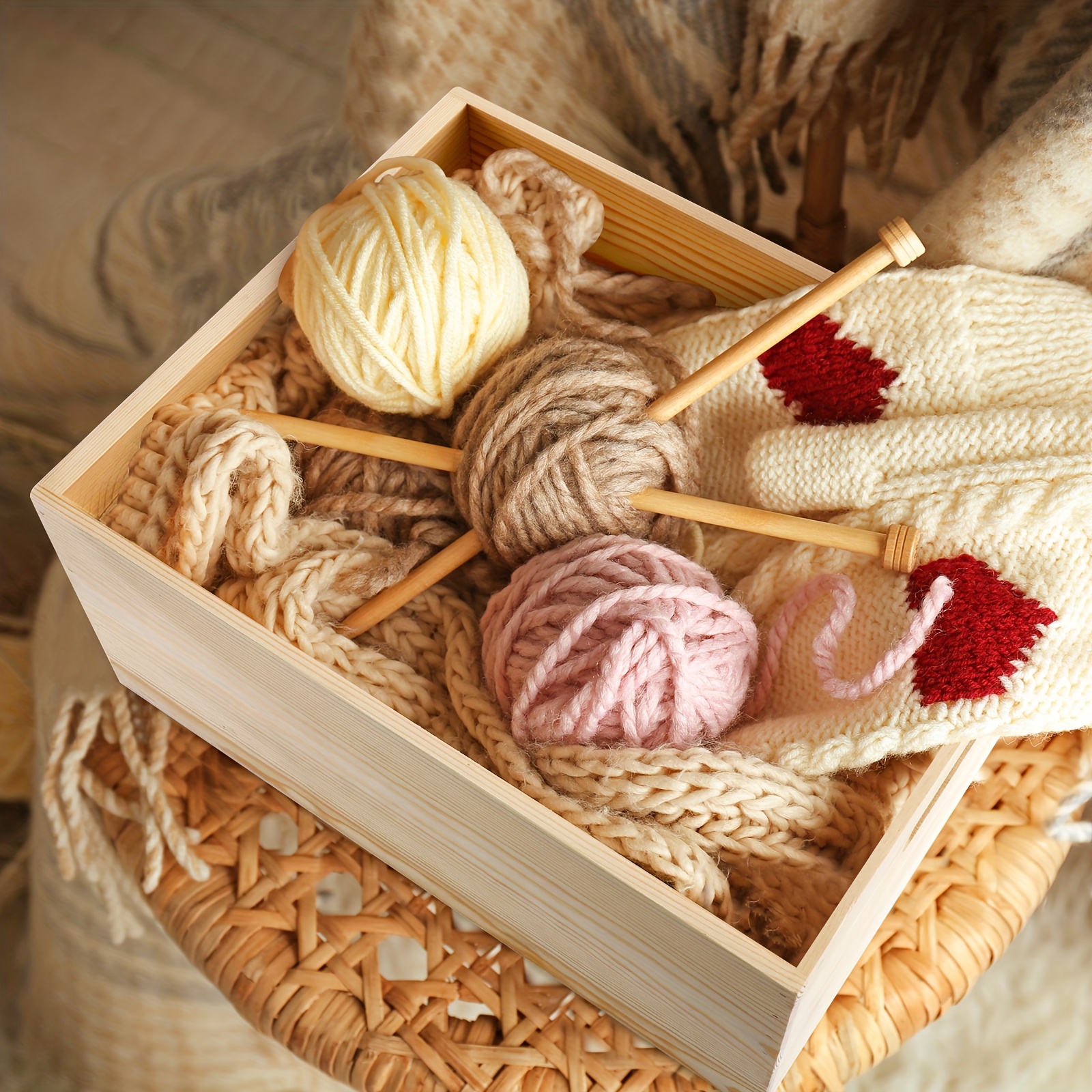 Wooden Storage Box 15 X 12 X 7 - Art X Craft review and price