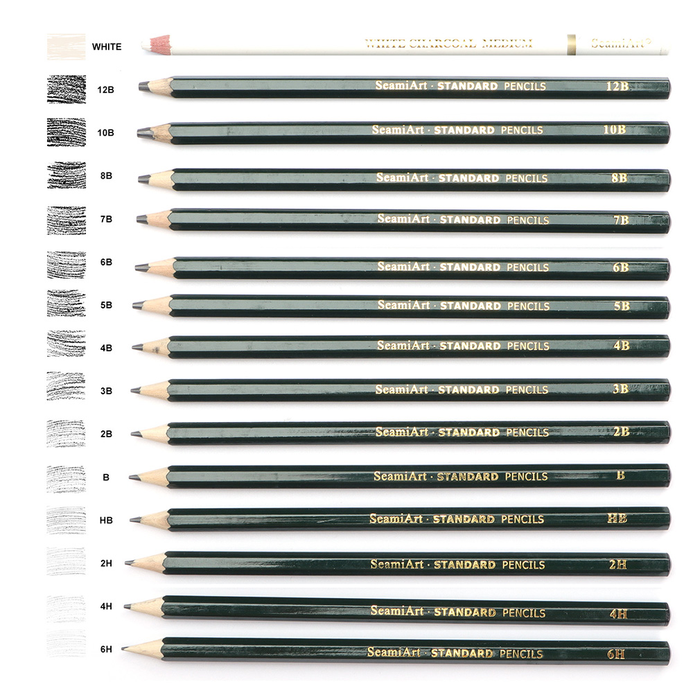14PCS Sketching Pencil Set (6H - Sketching Charcoal Set review and price