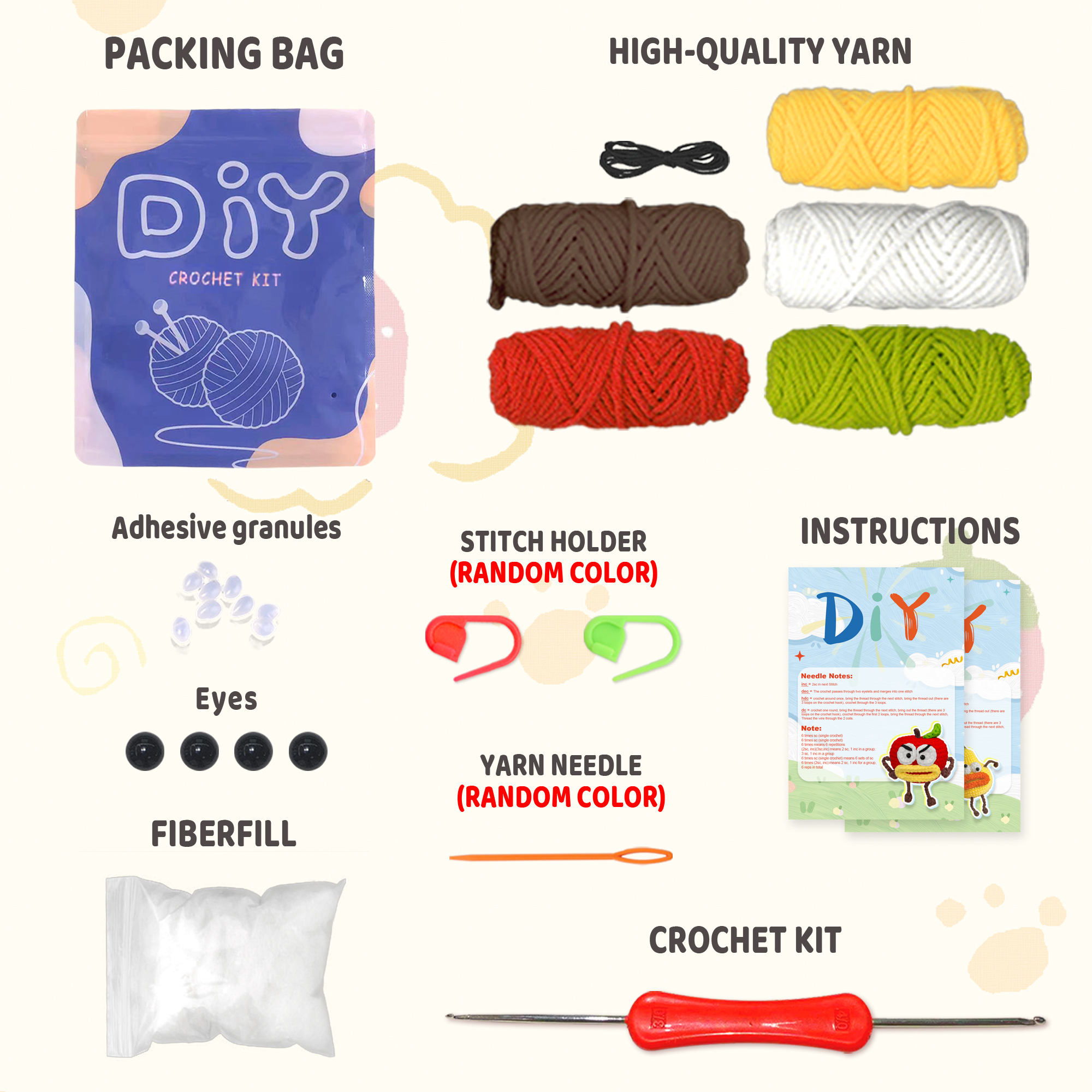 YAMAXIN DIY Crochet Kit for Be - Art Craft Yarn review and price