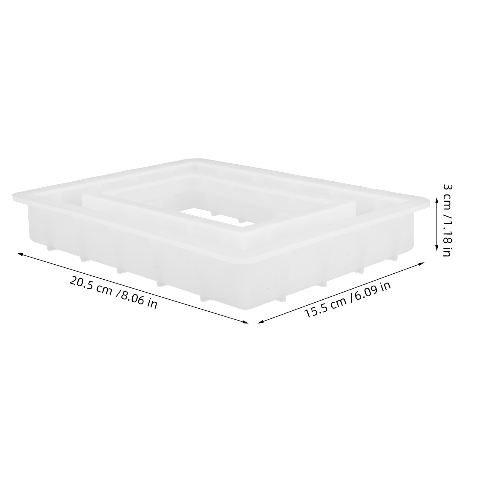 Photo Frame Epoxy Mold Rectang - Art And Craft Valentine review and price
