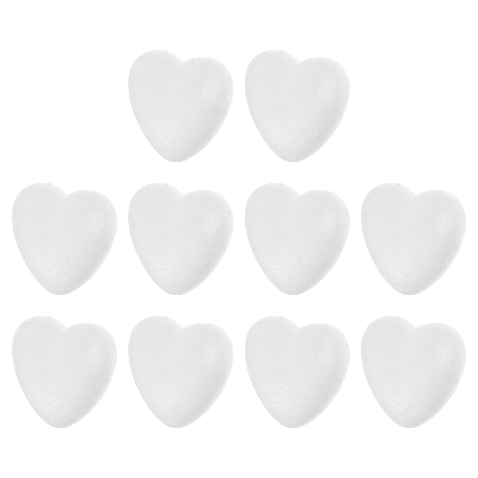 10Pcs Heart Shaped Polystyrene - Art And Craft Valentine review and price