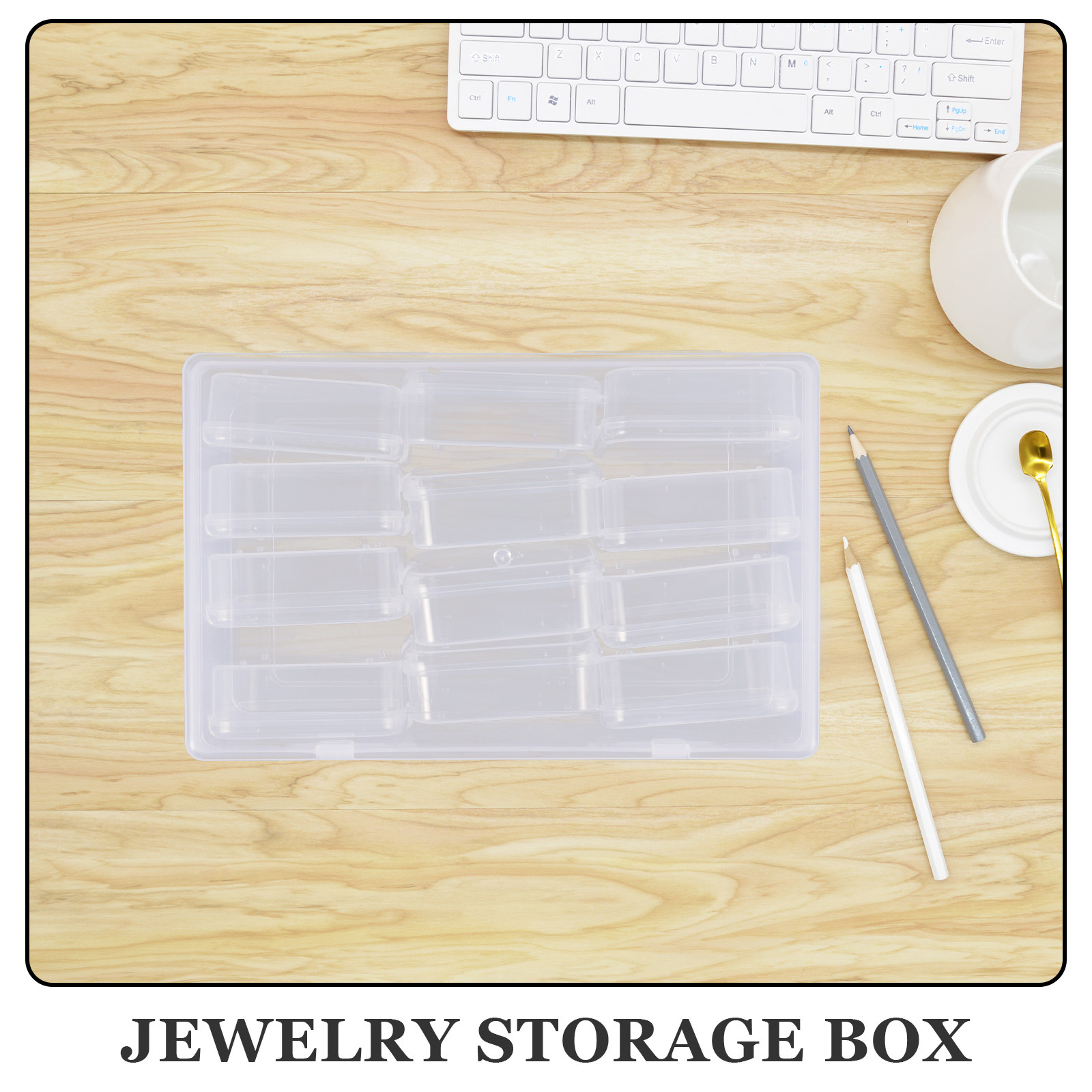 12Pcs Clear Plastic 12-Compart - The Art And Craft Of Jewelry review and price