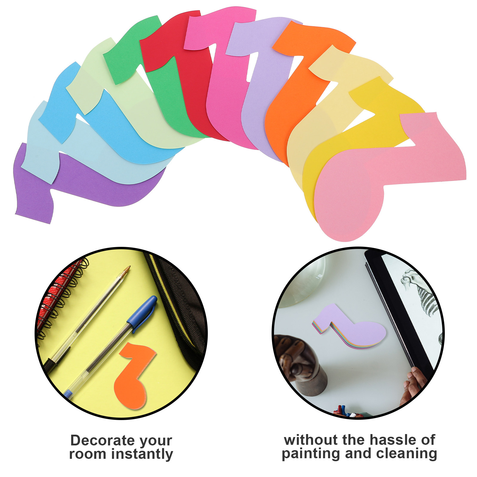 72Pcs Music Note Decorative Pa - Art And Craft For Nursery review and price