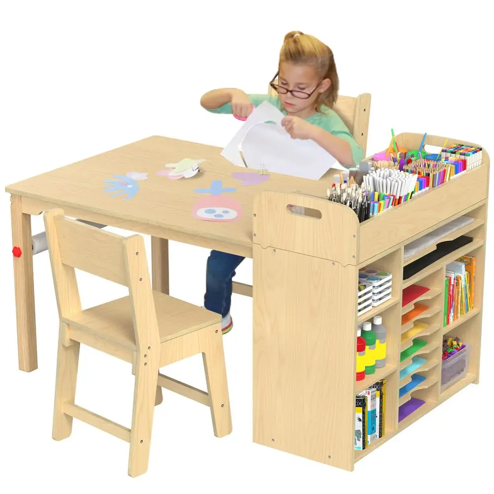 Kids Art Table and Chairs Set, - Art X Craft review and price