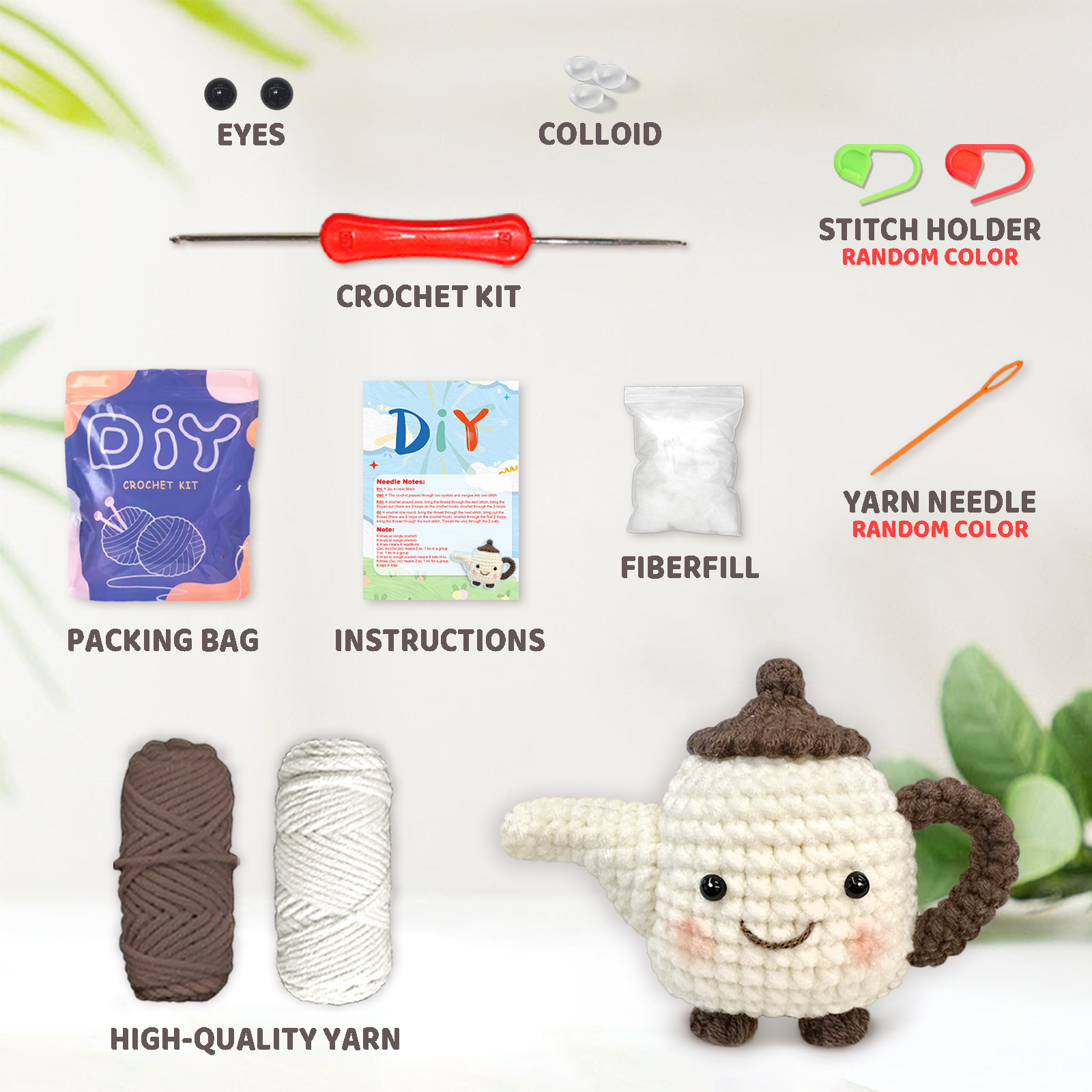 YAMAXIN 1PC DIY Crochet Kit fo - Art Craft Yarn review and price