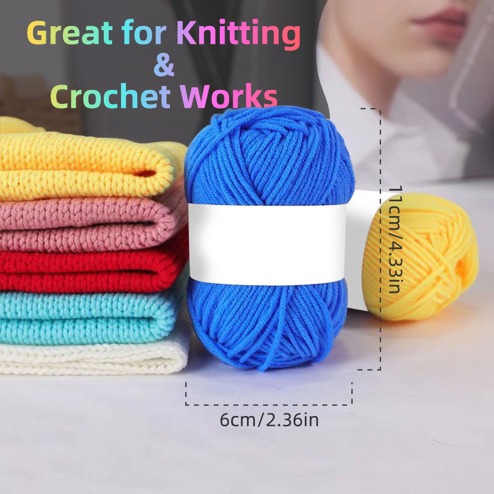 50pcs/set Soft Yarns Set, Dura - Art Craft Yarn review and price
