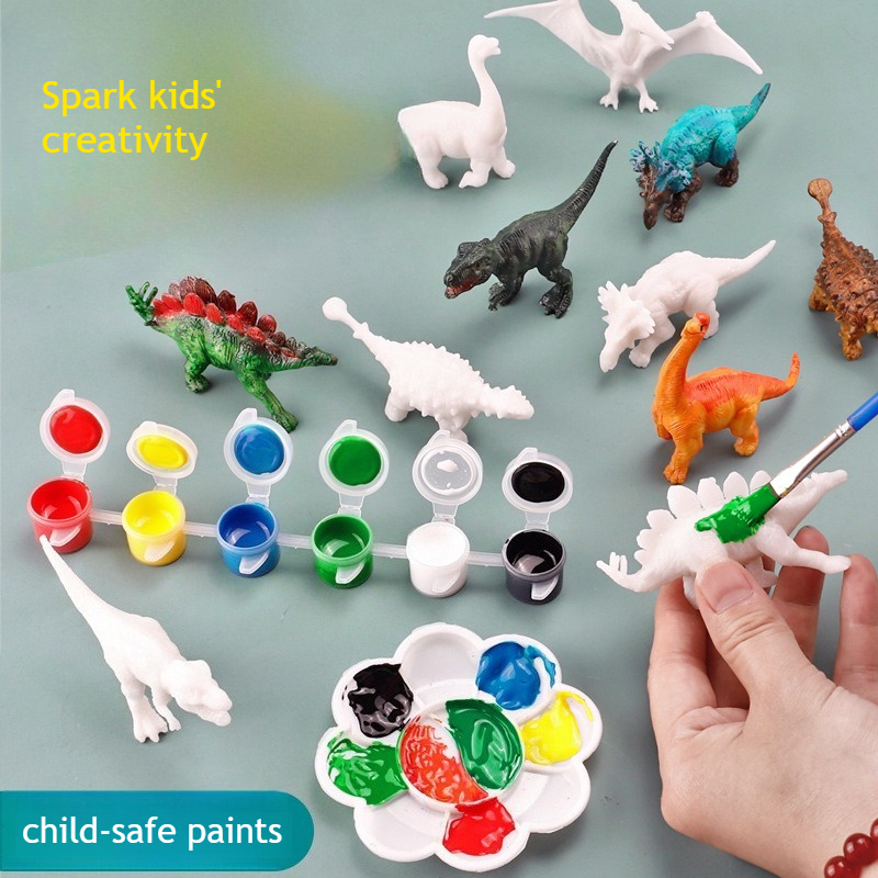 Paint Your Own Dinosaur Kit 8  - Art Craft Dinosaurs review and price