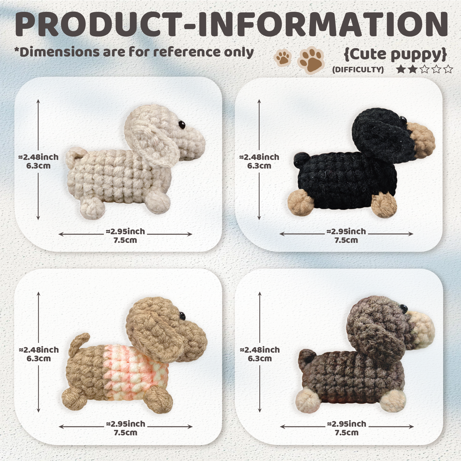 YAMAXIN 4PC Dog Crochet Needle - Art Craft Yarn review and price