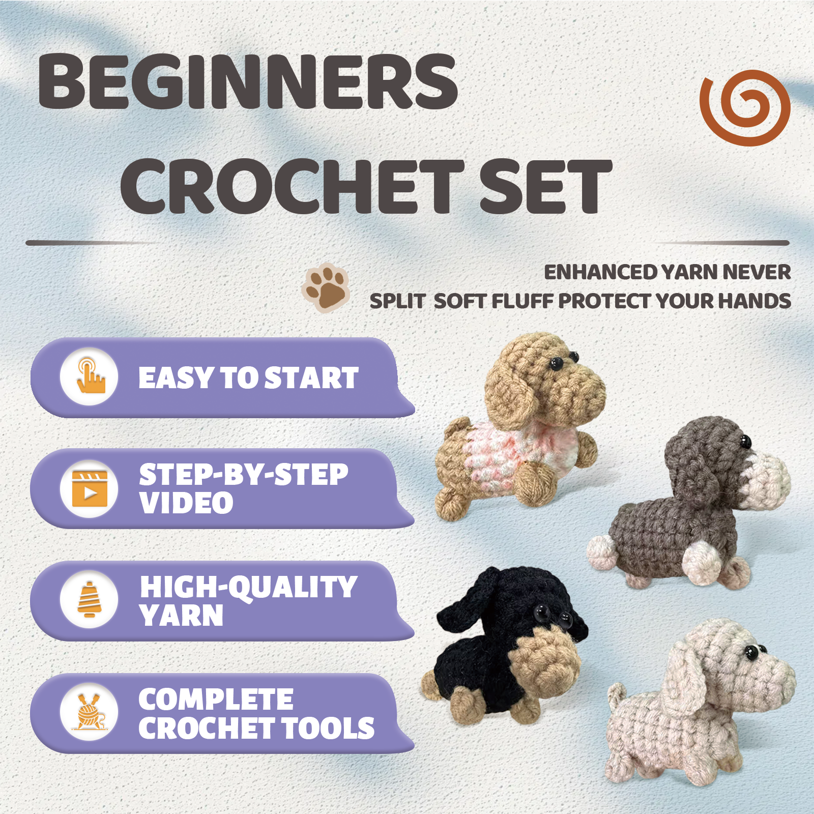 YAMAXIN 4PC Dog Crochet Needle - Art Craft Yarn review and price