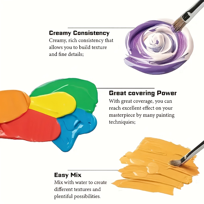 Gouache Paint Set - Artist Gra - Gouache Paint Set review and price