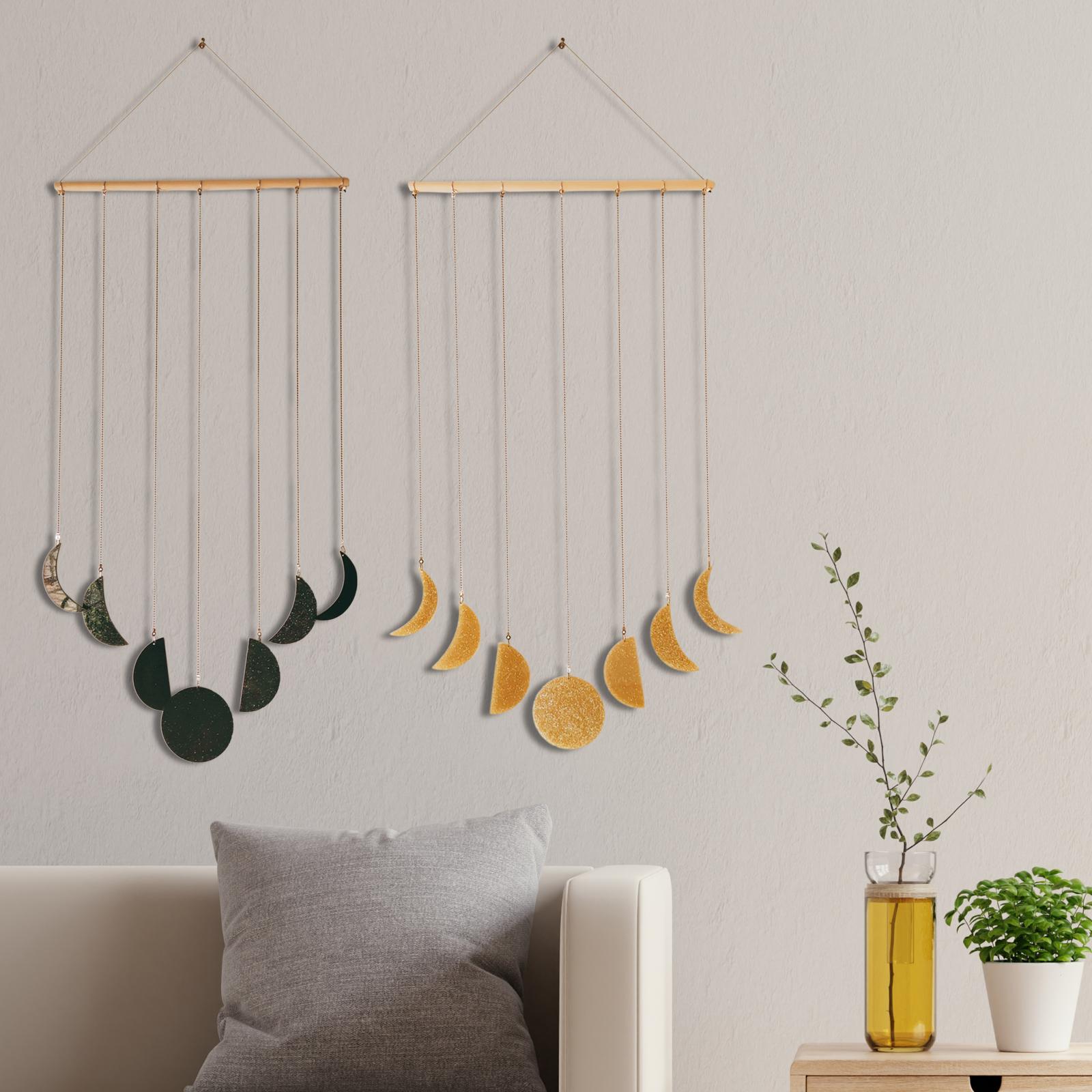 Moon Phase Wall Hanging Decor  - Art And Craft For Nursery review and price