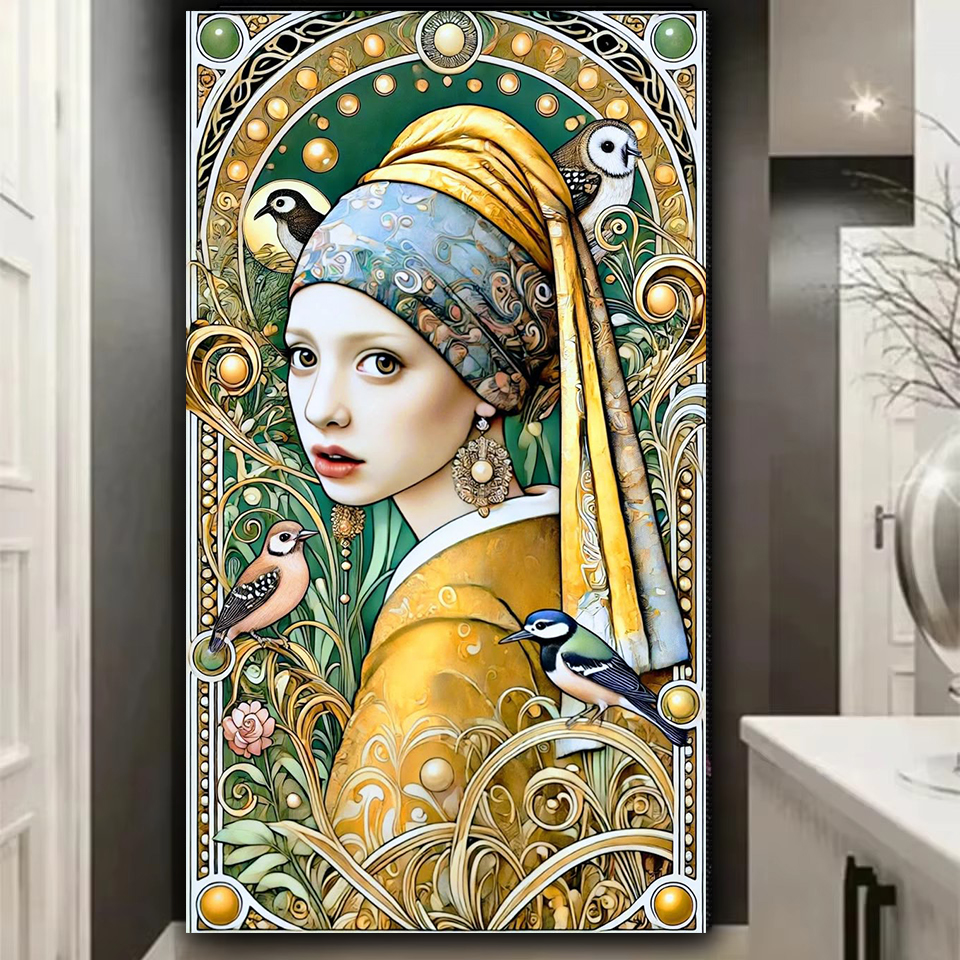 Amazing Pearl Woman 5D DIY Ful - Art And Craft Valentine review and price