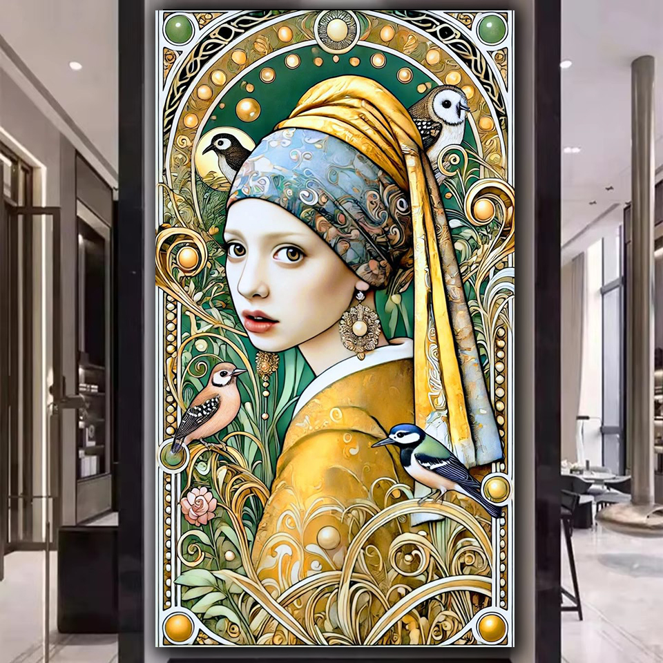 Amazing Pearl Woman 5D DIY Ful - Art And Craft Valentine review and price