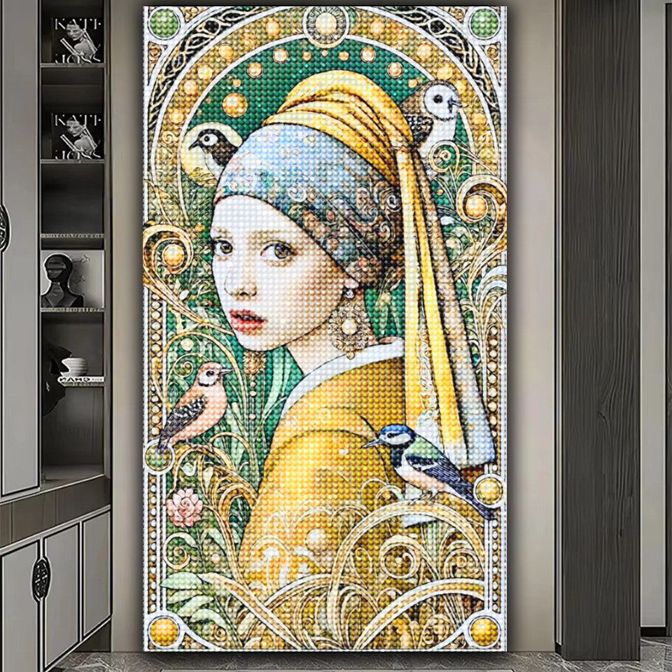 Amazing Pearl Woman 5D DIY Ful - Art And Craft Valentine review and price