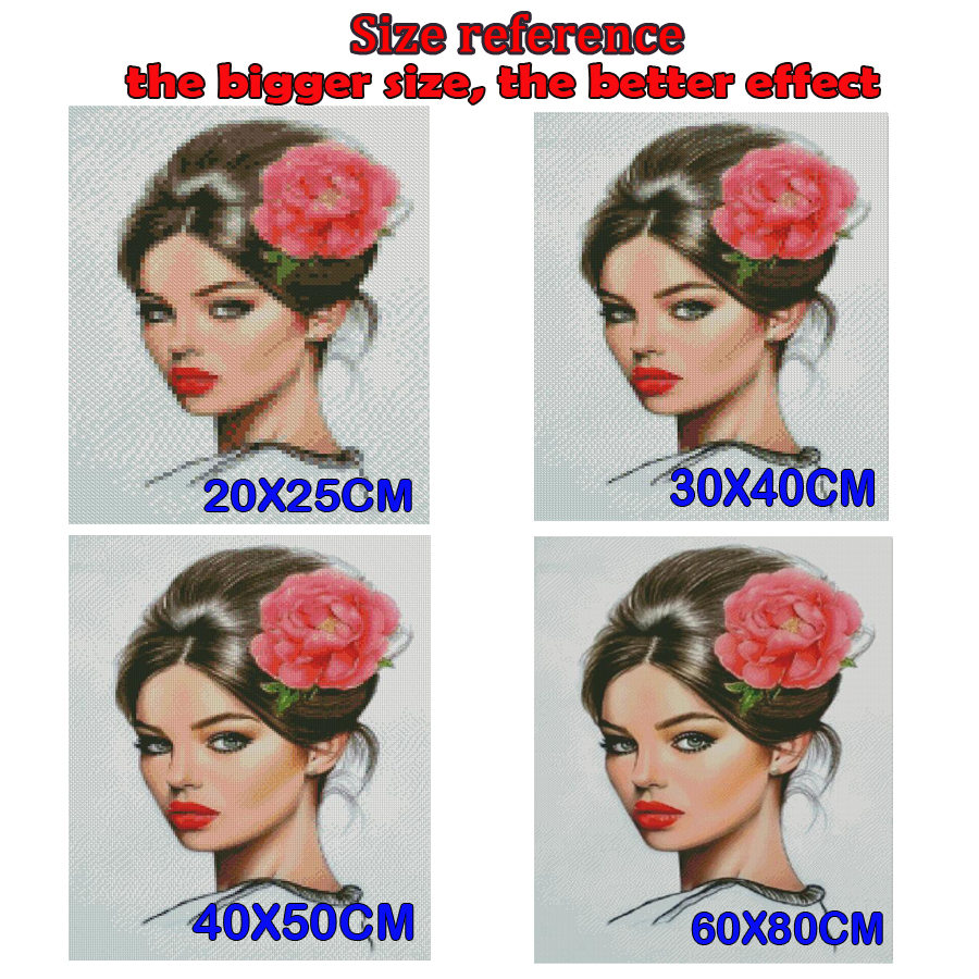 Amazing Pearl Woman 5D DIY Ful - Art And Craft Valentine review and price