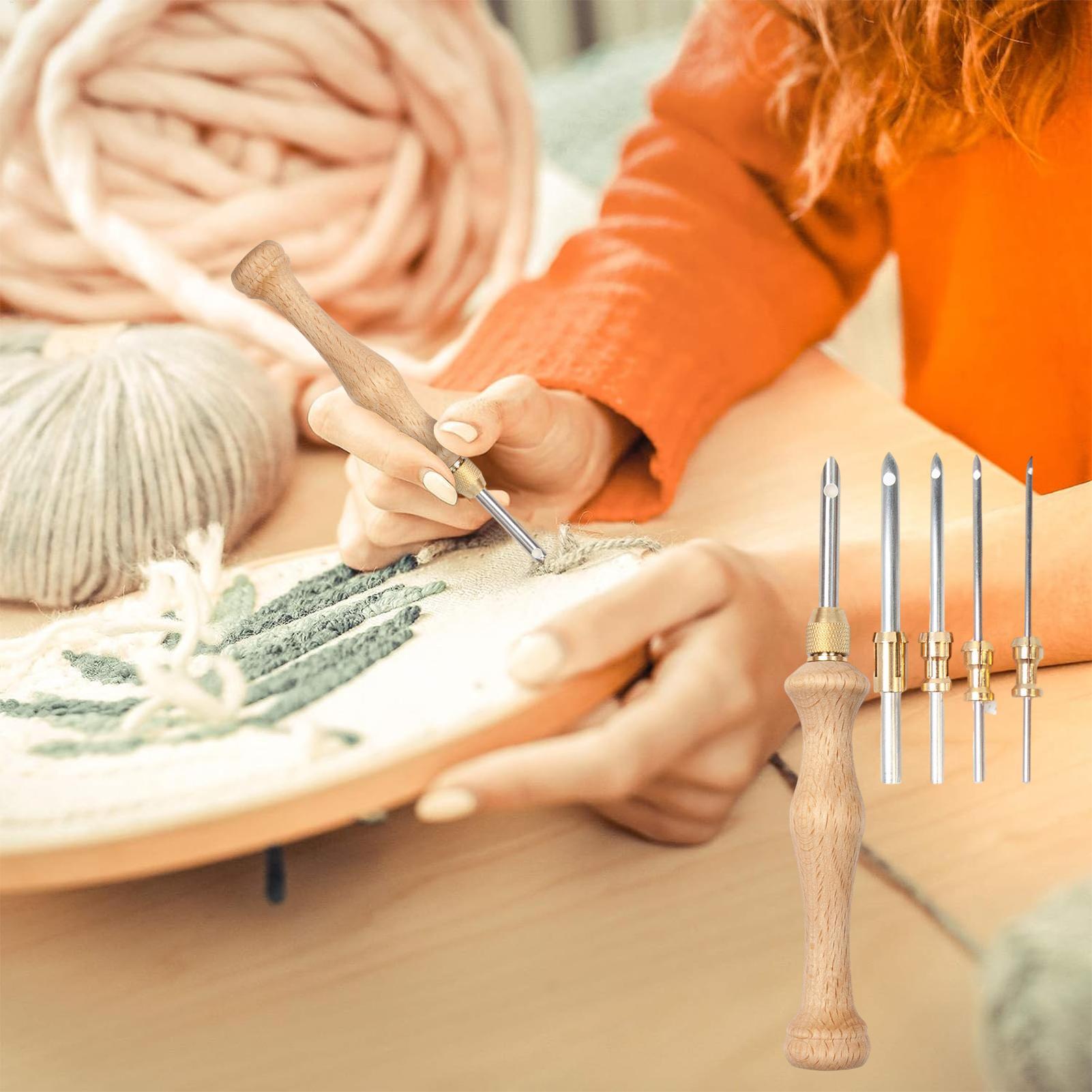 Punch Needle Tool Kit With Thr - Art Craft Yarn review and price