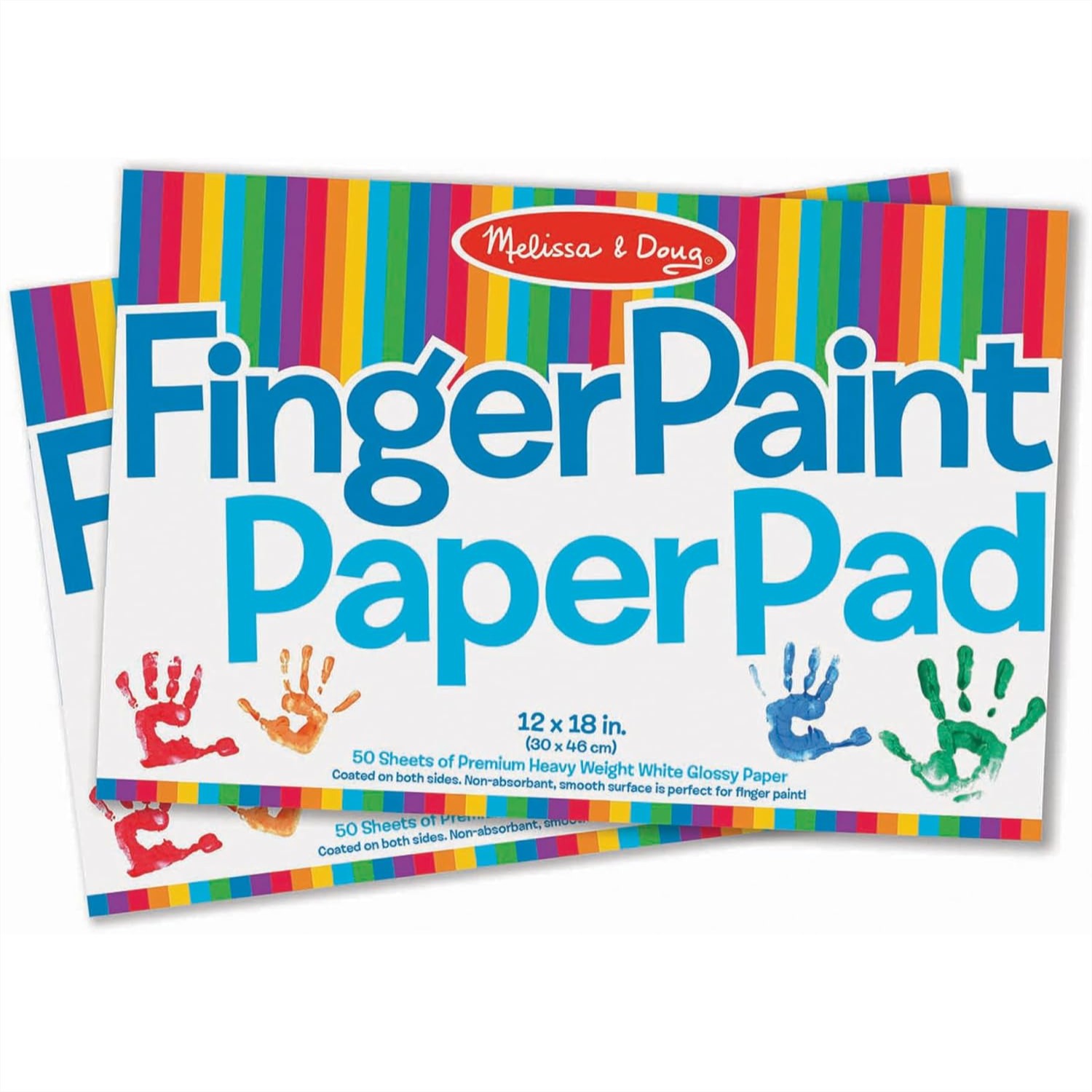 Finger Paint Paper Pad 2-Pack  - Art Craft Activities review and price