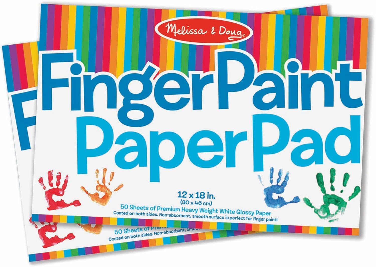 Finger Paint Paper Pad 2-Pack  - Art Craft Activities review and price