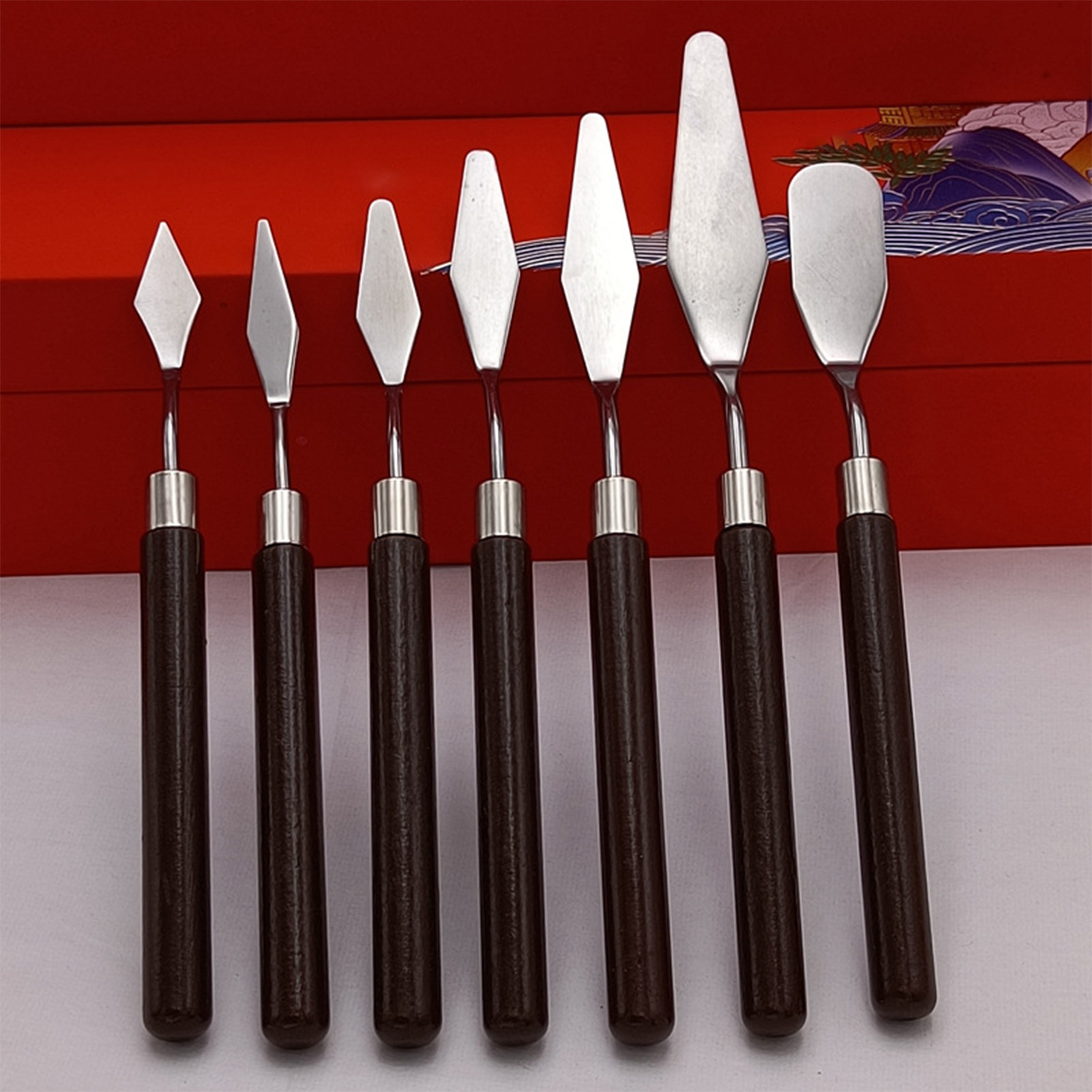 5pcs Art Oil Painting Scraper  - Gouache Paint Set review and price