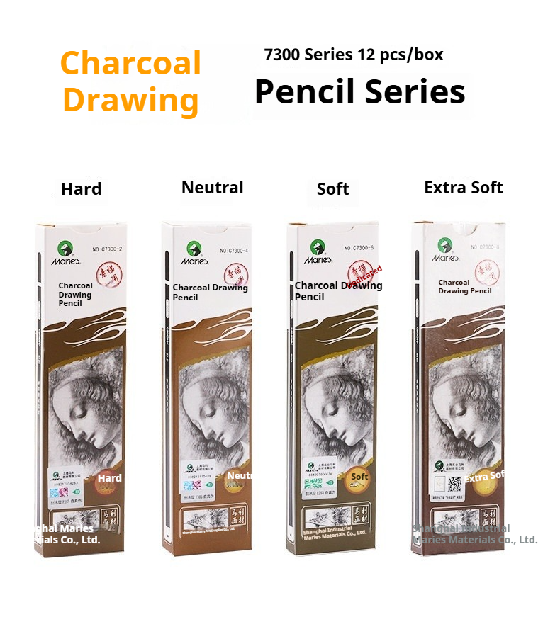 Marie's 12pcs Charcoal Pencils - Sketching Charcoal Set review and price