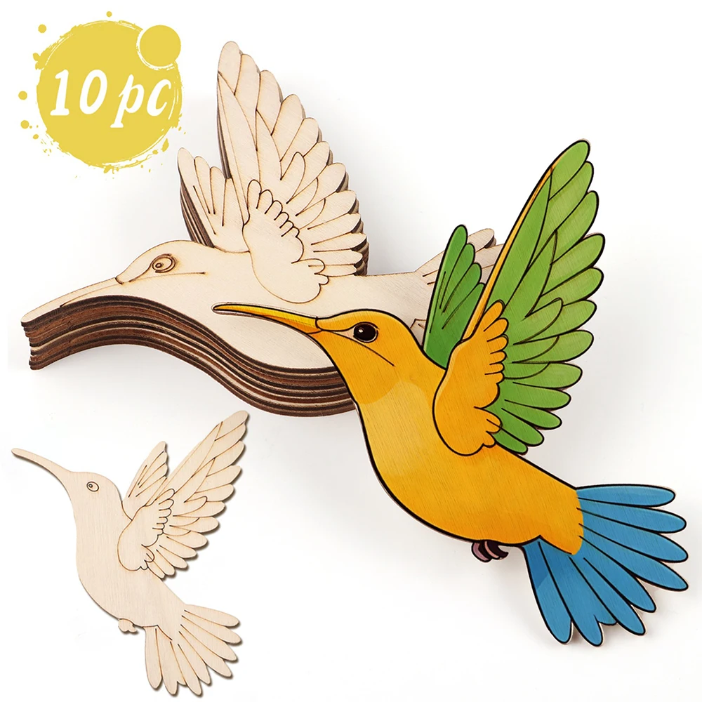 10pcs Unfinished Wood Animal B - Art & Craft Kids Salon review and price