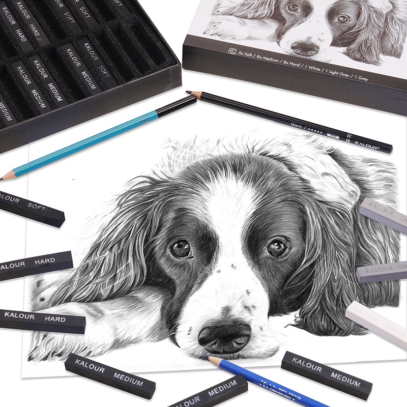 24Colors Set Soft Pastel Maste - Sketching Charcoal Set review and price