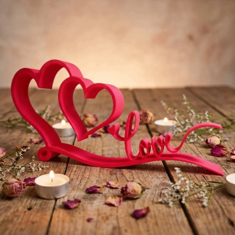 3D Print A Little Sign To Say  - Art And Craft Valentine review and price