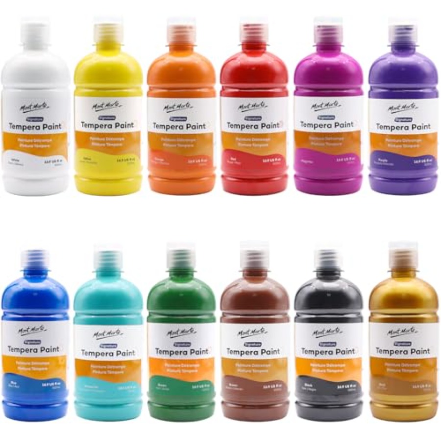 Tempera Paint Set 12pc x 16.9  - Art X Craft review and price