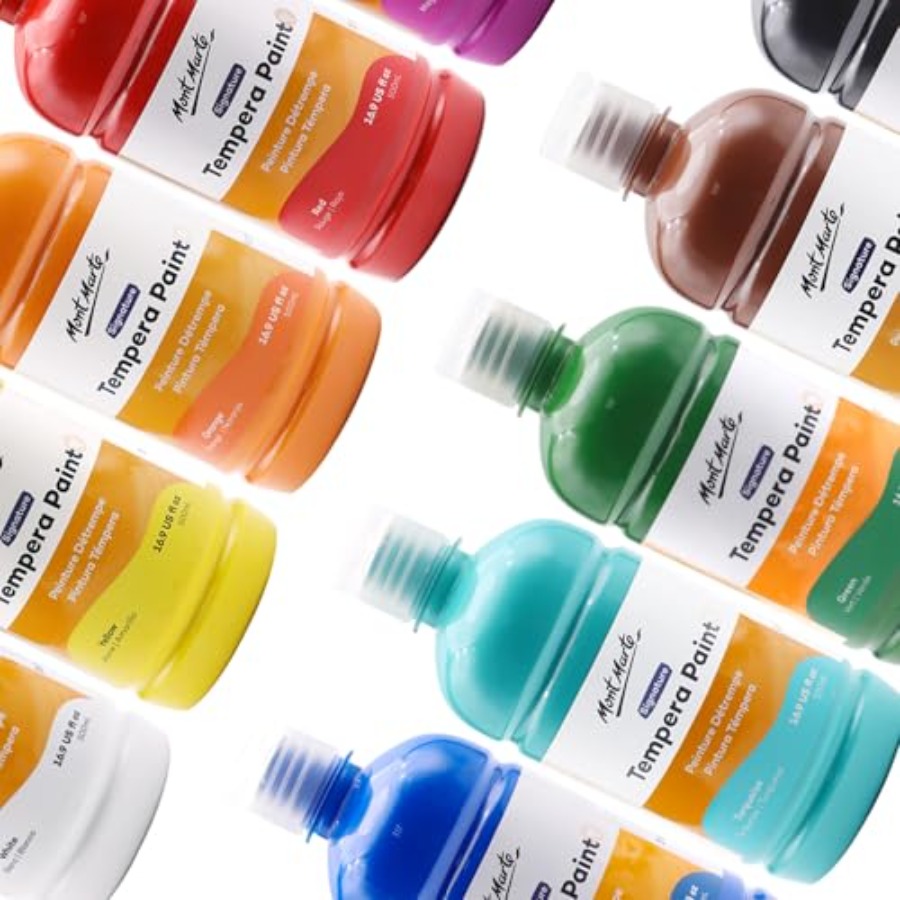 Tempera Paint Set 12pc x 16.9  - Art X Craft review and price