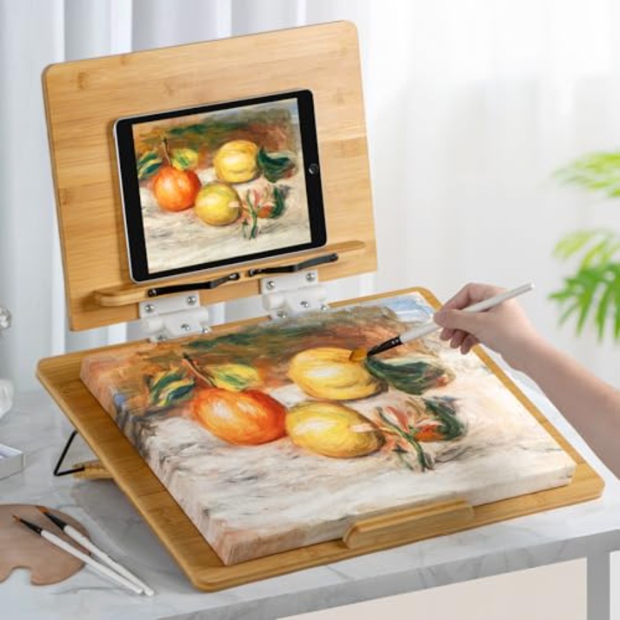 Folding Bamboo Tabletop Easel  - Art X Craft review and price