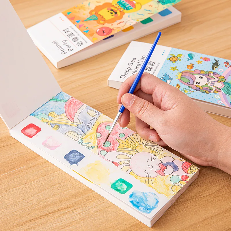 20 Pages Portable Watercolor P - Gouache Paint Set review and price