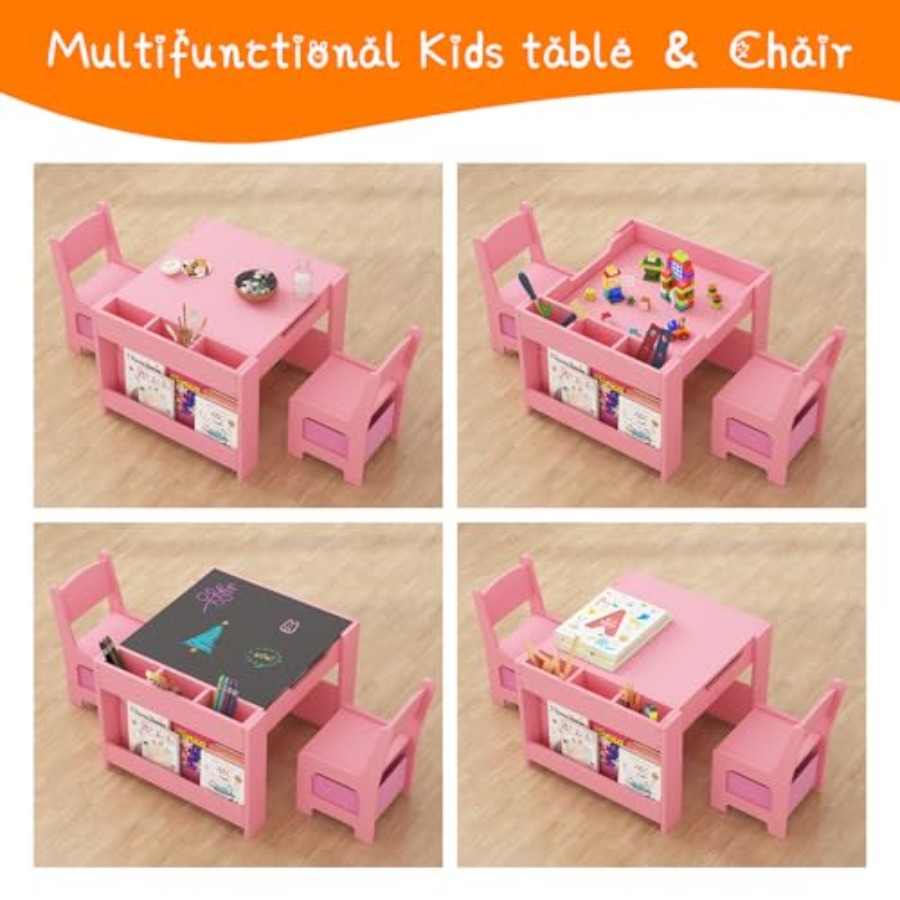 4 in 1 Wooden Activity Table a - Art And Craft For Nursery review and price