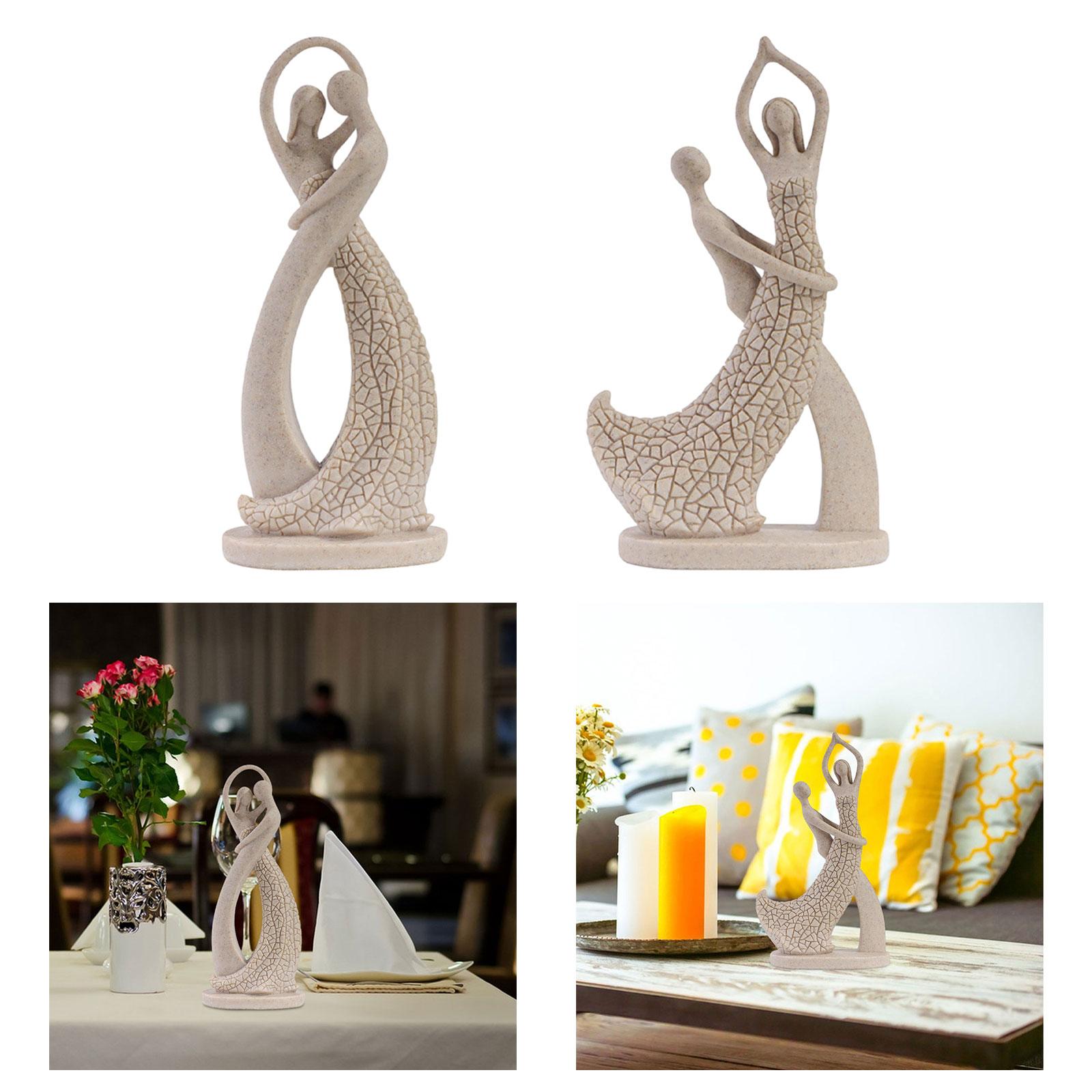 Hugging Couple Statue Abstract - Art And Craft Valentine review and price